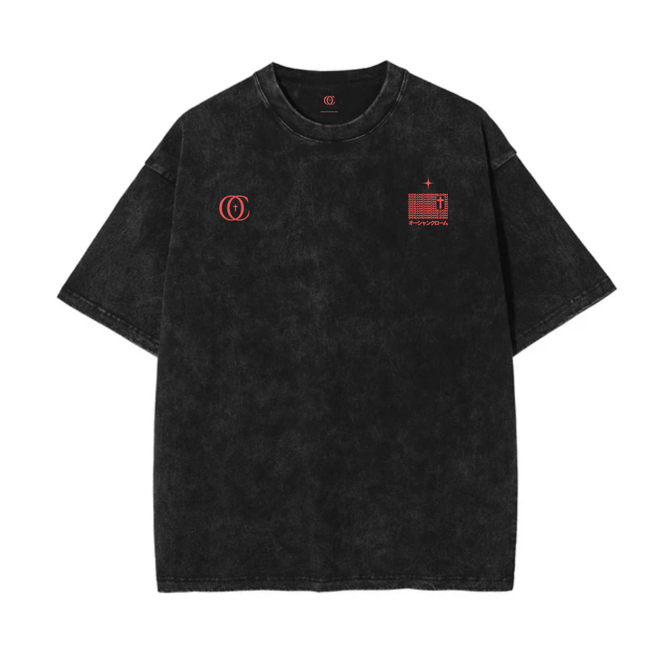 PRE-ORDER: 'Dragon*97' Tee - #002 (Vintage, Black Stonewashed)